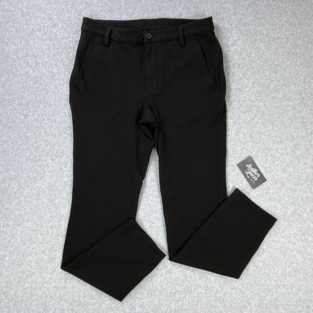 Kit &‎ Ace Pants Mens 32 (31 x 30) Golf Black Tech  Performance Stretch Chinos